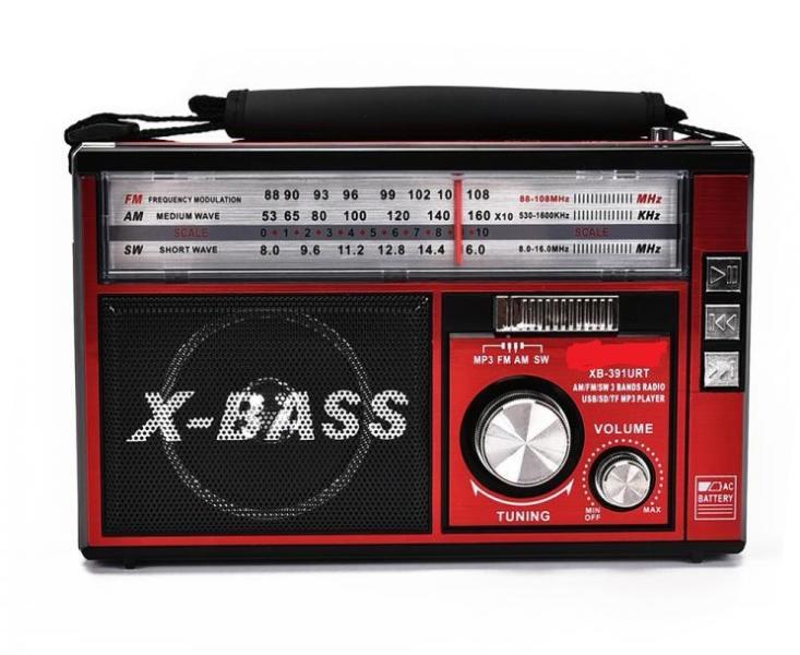 Radio XB-394 portabil cu MP3 Player și lanterna AM/FM/SW